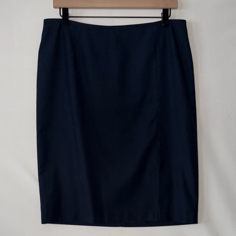 Calvin‎ Klein Navy Blue Skirt Size 10